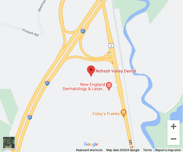 Refresh Valley Dental map